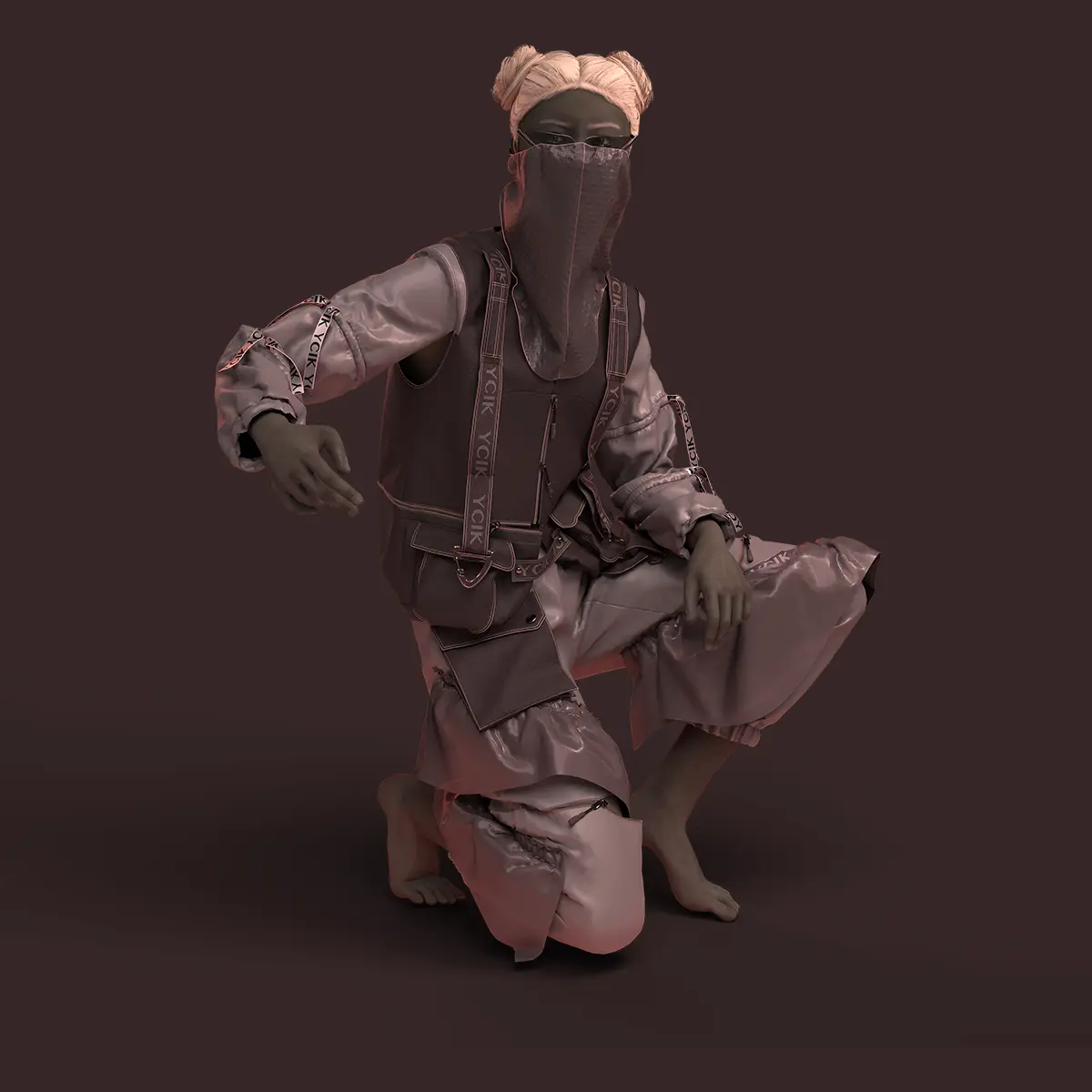 Digital Fashion Art von Yasmin Koppe 2